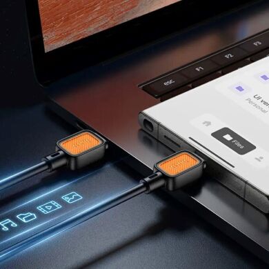 Кабель Hoco X108 Benefit Type-C to Type-C (60W, 1m) - Black