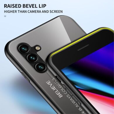 Захисний чохол Deexe Gradient Color для Samsung Galaxy A54 (A546) - Black