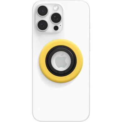Магнитное кольцо-держатель Spigen (SGP) Nano Pop Ring (MagFit) AMP09027 - Mango Yellow