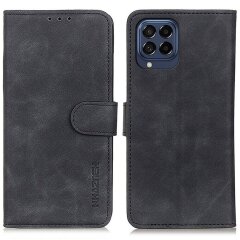 Чохол-книжка KHAZNEH Retro Wallet для Samsung Galaxy M53 (M536) - Black