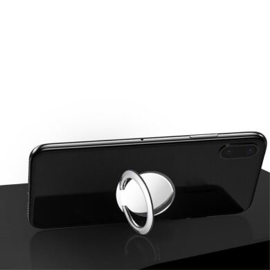 Кільце-тримач для смартфона Deexe Ultra-Thin Ring Holder - Silver