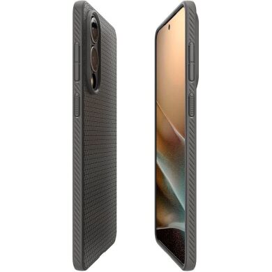 Захисний чохол Spigen (SGP) Liquid Air для Samsung Galaxy S25 Edge (S937) ACS09421 - Marble Grey