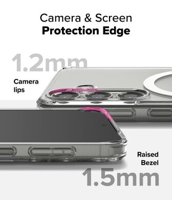 Захисний чохол Ringke Fusion Magnetic для Samsung Galaxy S25 (S931) 8800274968103 - Clear