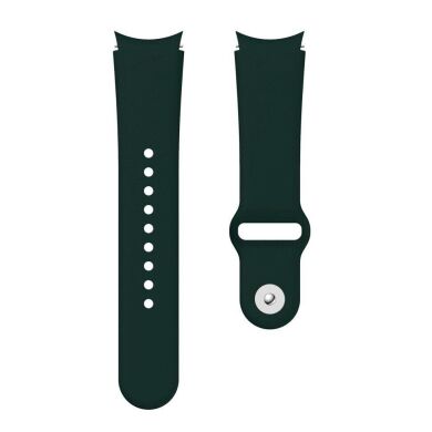 Ремешок Deexe Soft Touch для часов с шириной крепления 20мм - Green