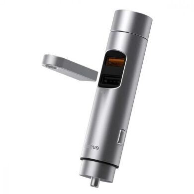 FM модулятор Baseus Energy Column 18W (CCNLZ-C0S) - Silver