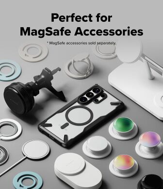 Защитный чехол Ringke Fusion X MagSafe для Samsung Galaxy S26 Ultra (S948) 8800328814660 - Black