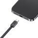 Сетевое зарядное устройство USAMS US-CC296 GaN 30W (USB + Type-C) + кабель Type-C - Black. Фото 4 из 21
