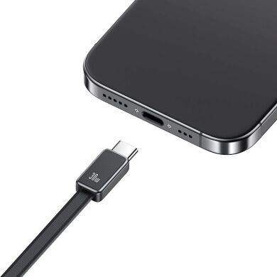 Сетевое зарядное устройство USAMS US-CC296 GaN 30W (USB + Type-C) + кабель Type-C - Black