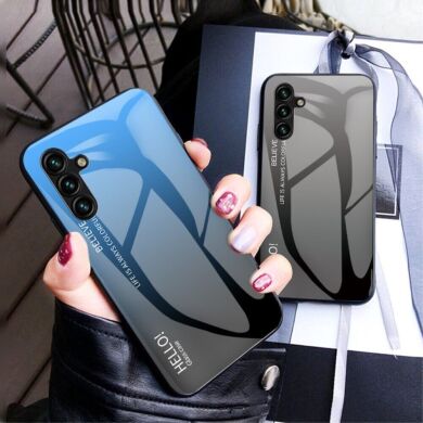 Защитный чехол Deexe Gradient Color для Samsung Galaxy A54 (A546) - Black