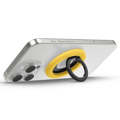 Магнитное кольцо-держатель Spigen (SGP) Nano Pop Ring (MagFit) AMP09027 - Mango Yellow