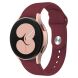 Ремешок Deexe Soft Touch для Samsung Galaxy Watch 5 (40/44mm) / 5 Pro (45mm) - Wine Red. Фото 1 из 3