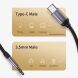 AUX-кабель ESSAGER E02 Type-С to 3.5mm (1m) EZJE02-0G - Grey. Фото 6 из 6