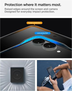 Защитный чехол Spigen AirSkin Aramid (MagFit) для Samsung Galaxy Flip 8 (ACS11513) - Black