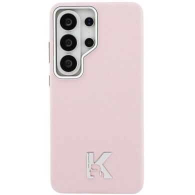 Защитный чехол Karl Lagerfeld K Metal Logo MagSafe для Samsung Galaxy S26 Ultra (S948) KLHMS26L5PGFKHGP - Pink