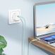 Кабель Hoco U111 Type-C to Type-C 60W (3A, 1.2 m) - Gray. Фото 6 из 6