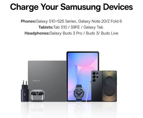 Мережевий зарядний пристрій Baseus PicoGo AE11 2C+U (67W) E0121200 - Black