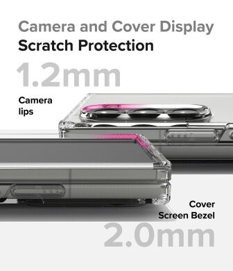 Защитный чехол Ringke Fusion (FF) для Samsung Galaxy Fold 6 (8809961786945) - Clear