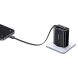 Сетевое зарядное устройство USAMS US-CC296 GaN 30W (USB + Type-C) + кабель Type-C - Black. Фото 5 из 21