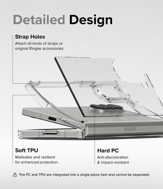 Защитный чехол Ringke Fusion (FF) для Samsung Galaxy Fold 6 (8809961786945) - Clear