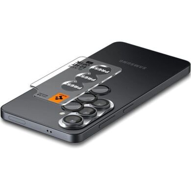 Комплект захисних стекол Spigen Optik Pro Lens Protector для Samsung Galaxy S26 Plus (S947) AGL11088 - Black