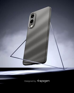 Захисний чохол Spigen (SGP) Liquid Air для Samsung Galaxy S25 Edge (S937) ACS09420 - Matte Black