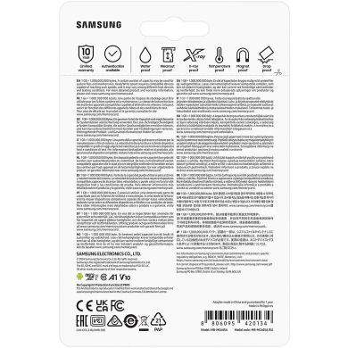Карта пам’яті MicroSDXC Samsung EVO Plus 64GB C10 UHS-I R160MB/s + адаптер (MB-MC64SA/EU) - White