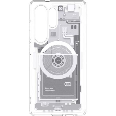 Захисний чохол Spigen (SGP) Ultra Hybrid Zero One (MagFit) для Samsung Galaxy S25 Ultra (S938) ACS08958 - White