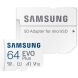 Карта пам’яті MicroSDXC Samsung EVO Plus 64GB C10 UHS-I R160MB/s + адаптер (MB-MC64SA/EU) - White