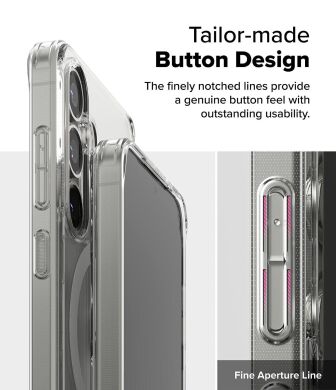 Захисний чохол Ringke Fusion Magnetic для Samsung Galaxy S25 (S931) 8800274968103 - Clear