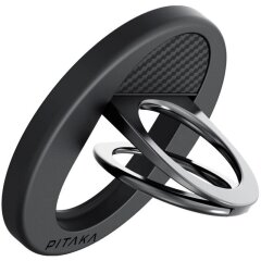 Магнитное кольцо-держатель Pitaka MagEZ Grip 3 (MGB2402) - 600D Black / Grey (Twill)