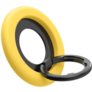 Магнитное кольцо-держатель Spigen (SGP) Nano Pop Ring (MagFit) AMP09027 - Mango Yellow
