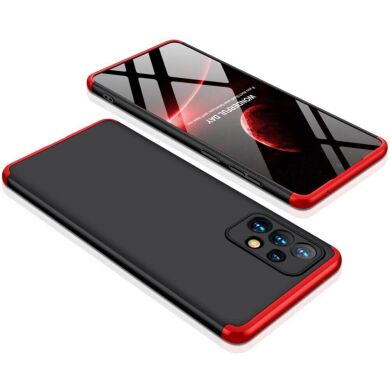 Защитный чехол GKK Double Dip Case для Samsung Galaxy A73 (A736) - Black / Red