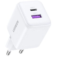 Сетевое зарядное устройство UGREEN X516 GaN 30W Type-C + USB (65015) - White