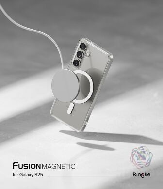 Захисний чохол Ringke Fusion Magnetic для Samsung Galaxy S25 (S931) 8800274968103 - Clear