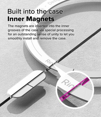 Захисний чохол Ringke Fusion Magnetic для Samsung Galaxy S25 (S931) 8800274968103 - Clear