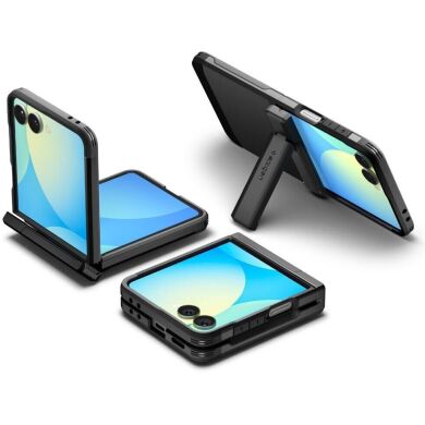 Защитный чехол Spigen (SGP) Tough Armor Pro (MagFit) для Samsung Galaxy Flip 7 (ACS09561) - Black