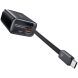 Сетевое зарядное устройство USAMS US-CC296 GaN 30W (USB + Type-C) + кабель Type-C - Black. Фото 2 из 21