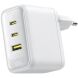 Сетевое зарядное устройство Baseus EnerFill FE22 100W (2Type-C + USB) E0123801 - White. Фото 2 из 32