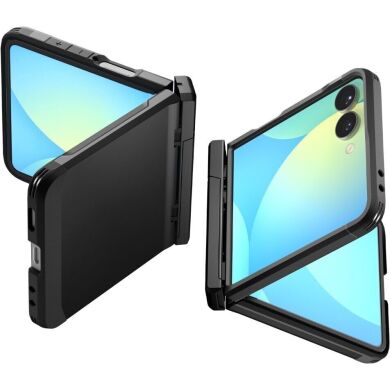 Защитный чехол Spigen (SGP) Tough Armor Pro (MagFit) для Samsung Galaxy Flip 7 (ACS09561) - Black