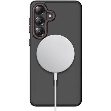 Защитный чехол Tech-Protect MagCam MagSafe для Samsung Galaxy S26 (S942) - Matte Black / Red