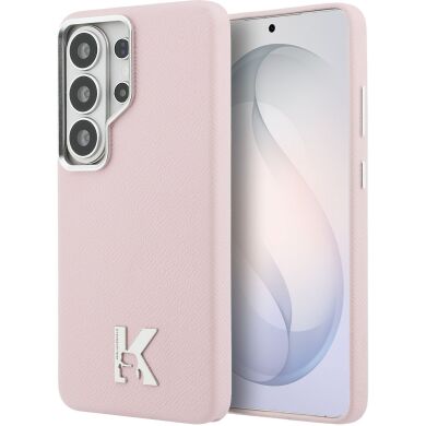Защитный чехол Karl Lagerfeld K Metal Logo MagSafe для Samsung Galaxy S26 Ultra (S948) KLHMS26L5PGFKHGP - Pink