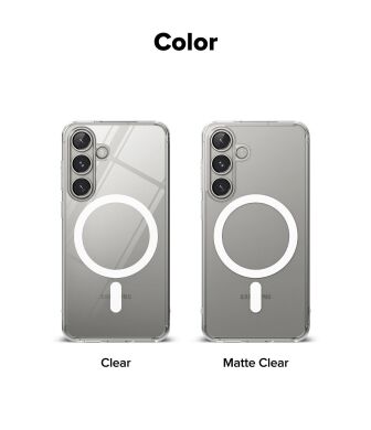 Захисний чохол Ringke Fusion Magnetic для Samsung Galaxy S25 (S931) 8800274968103 - Clear