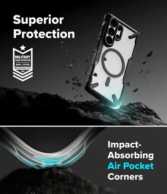 Защитный чехол Ringke Fusion X MagSafe для Samsung Galaxy S26 Ultra (S948) 8800328814660 - Black