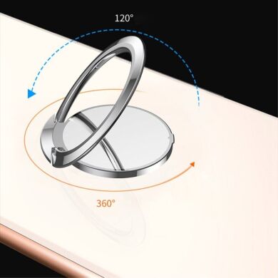 Кольцо-держатель для смартфона Deexe Ultra-Thin Ring Holder - Rose Gold