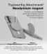 Захисний чохол Ringke Fusion Magnetic для Samsung Galaxy S25 (S931) 8800274968103 - Clear