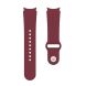 Ремінець Deexe Soft Touch для Samsung Galaxy Watch 5 (40/44mm) / 5 Pro (45mm) - Wine Red