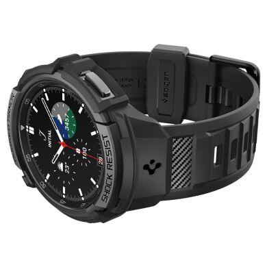 Защитный чехол Spigen (SGP) Rugged Armor Pro (FW) для Samsung Galaxy Watch 6 Classic (43mm) - Black