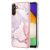 Защитный чехол Deexe Marble Style для Samsung Galaxy A34 (A346) - Rose Gold