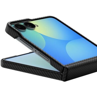 Защитный чехол Spigen AirSkin Aramid (MagFit) для Samsung Galaxy Flip 8 (ACS11513) - Black