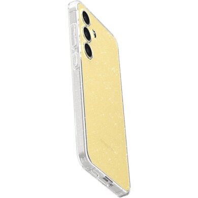 Захисний чохол Spigen (SGP) Liquid Crystal Glitter для Samsung Galaxy S24 FE (S721) ACS08617 - Crystal Quartz